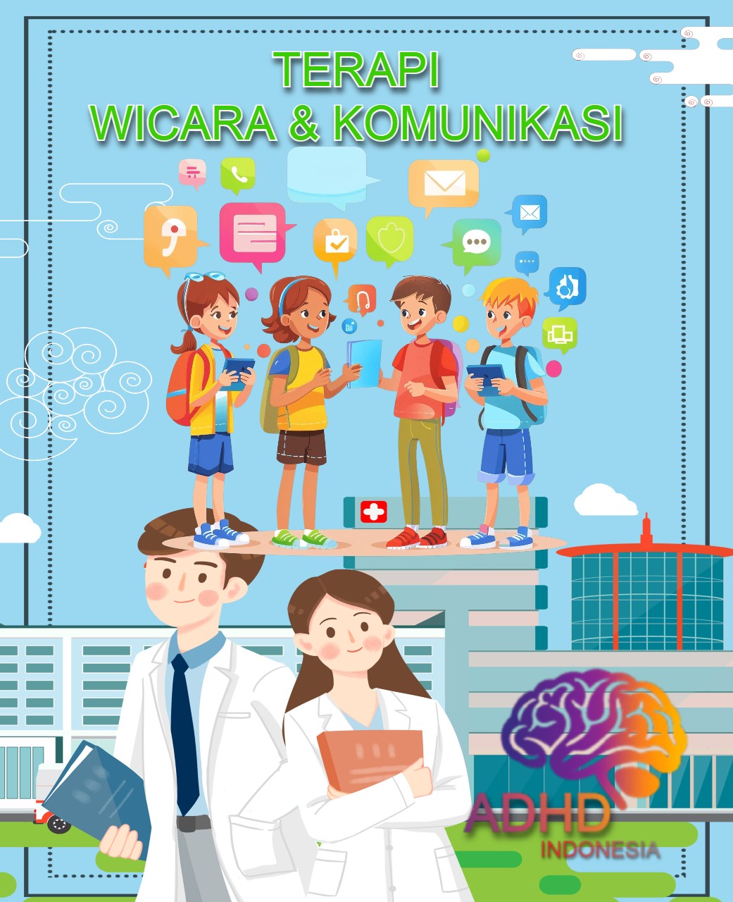 Mitra ADHD Indonesia Kabupaten Pulang Pisau untuk Terapi Wicara dan Komunikasi untuk Anak ADHD